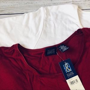 Lot of (2) Tops Hillard & Hanson 3X